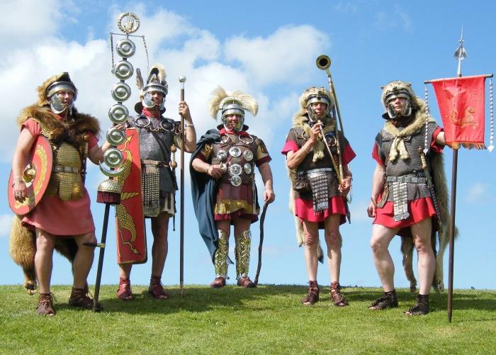 fileiras no exército romano